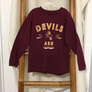Boys Size 8/10 ASU Long Sleeve Shirt